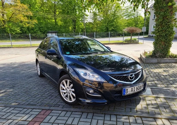 Mazda 6 cena 28999 przebieg: 168000, rok produkcji 2012 z Żary małe 79